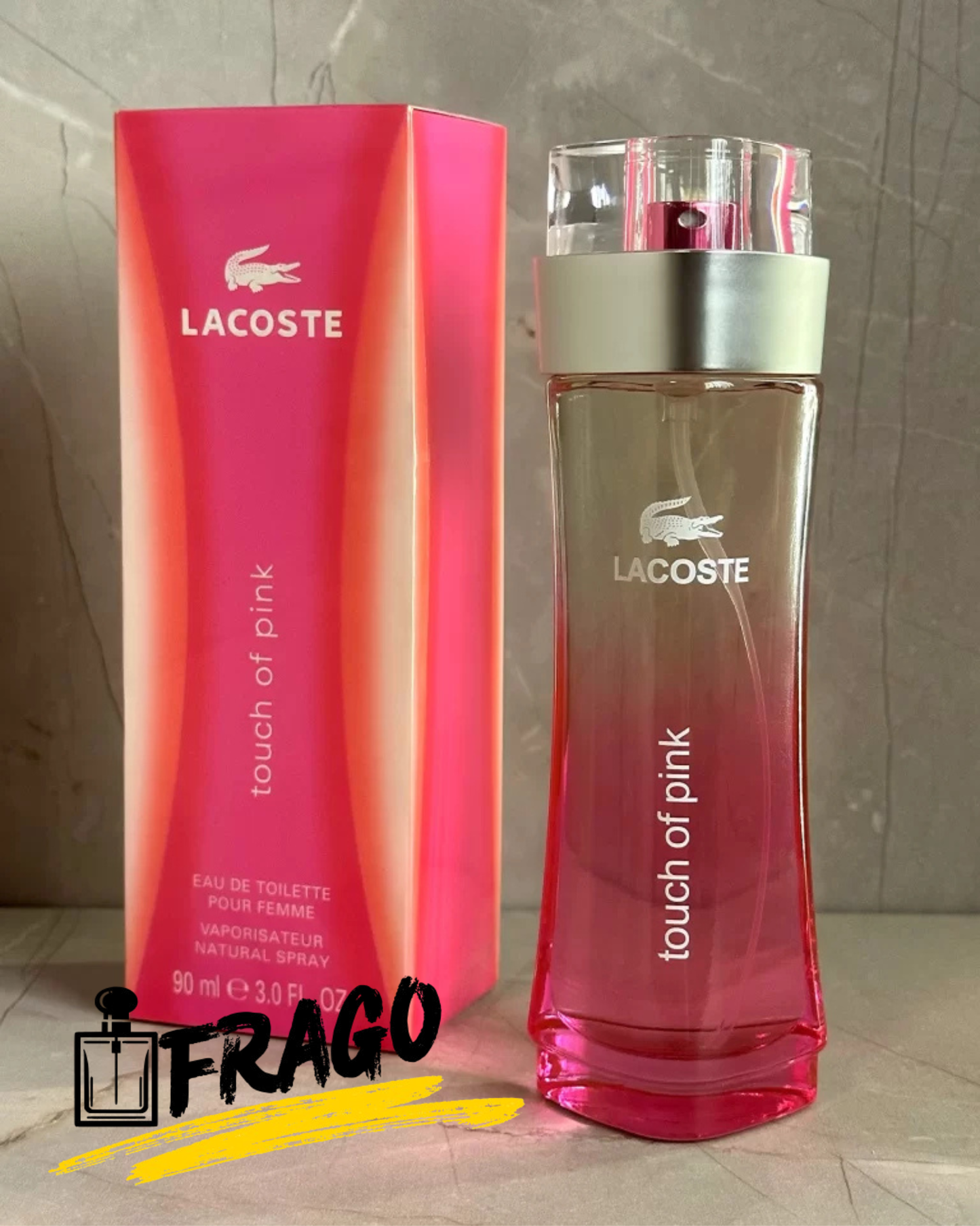 🌸🐊 Lacoste Touch of Pink CALIDAD 1.1 – Mujer Femenino · Alegre · Moderno