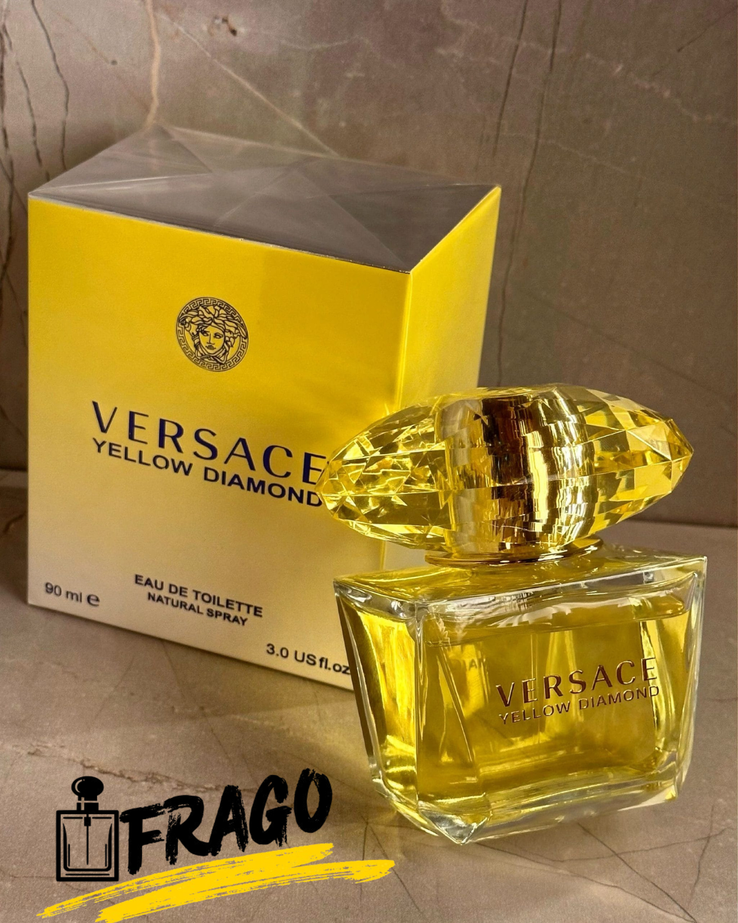 💛💎 Versace Yellow Diamond CALIDAD 1.1 – Mujer ·Fresco · Elegante · Luminoso