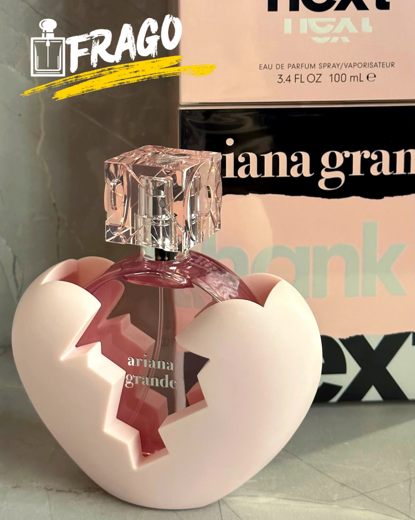 💔💖 Thank U, Next – Ariana Grande · Mujer · 100% ORIGINAL Dulce · Frutal · Cremoso