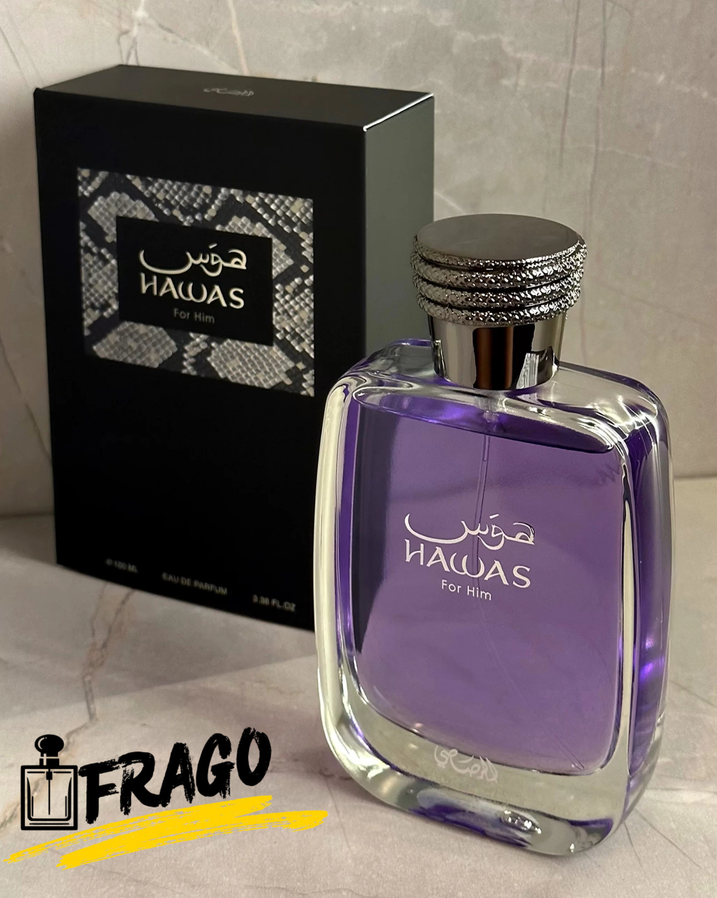 💜🐍 Hawas for Him -100ML – Hombre · Árabe CALIDAD PREMIUM Dulce · Intenso · Seductor