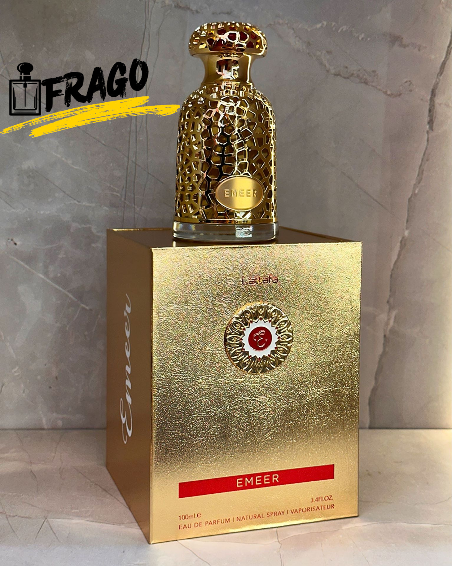 👑🔥 LATTAFA EMEER 100% ORIGINAL Perfume UNISEX · Árabe · Intenso · Elegante