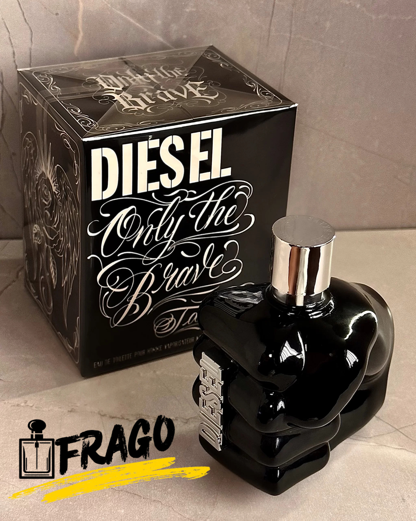 🔥🖤 Diesel Only The Brave Tattoo -125ML – Hombre · CALIDAD PREMIUM Intenso · Amaderado · Seductor