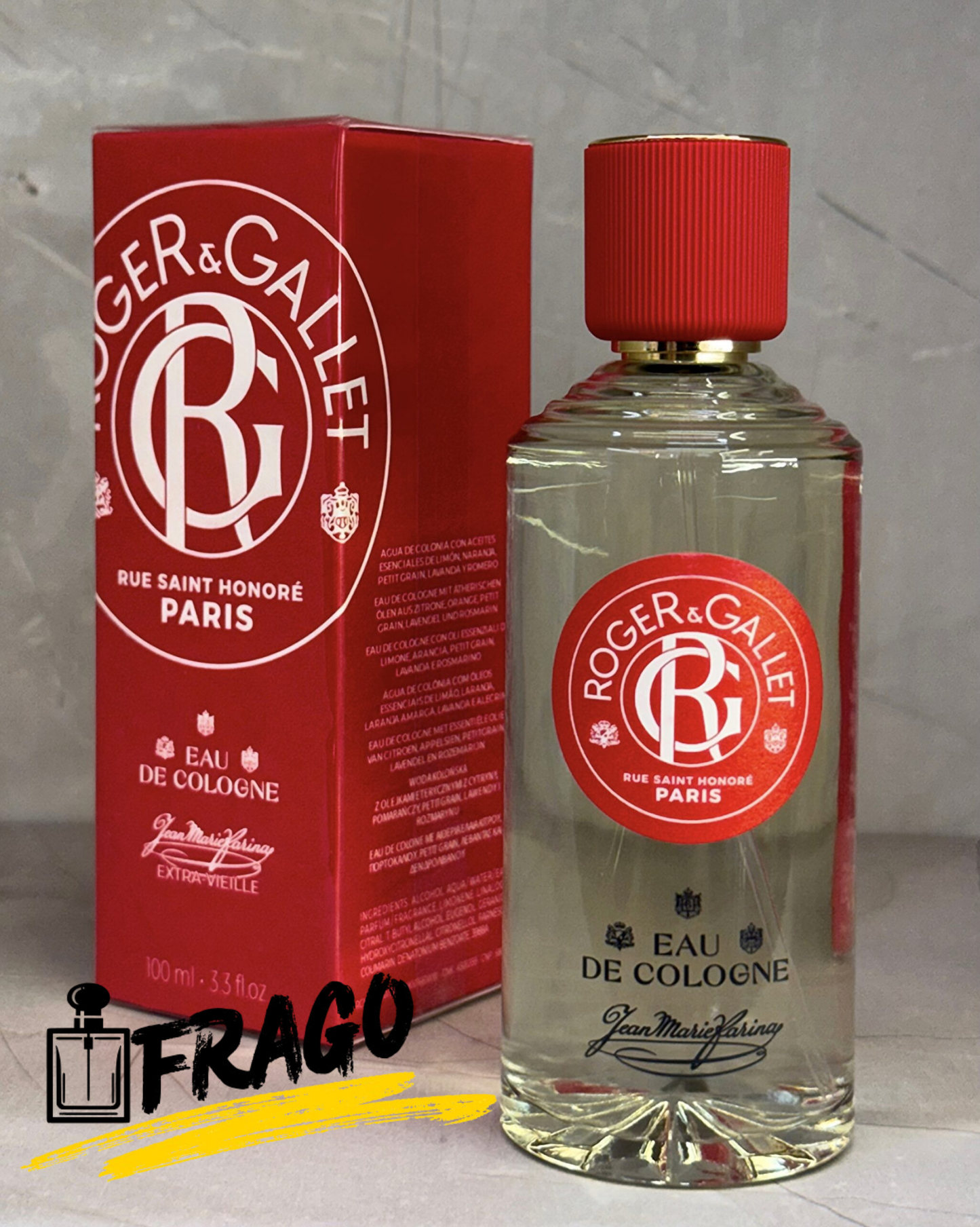 🌹MARIA FARINA Roger & Gallet Rue Saint Honoré - 100ML – CALIDAD 1.1