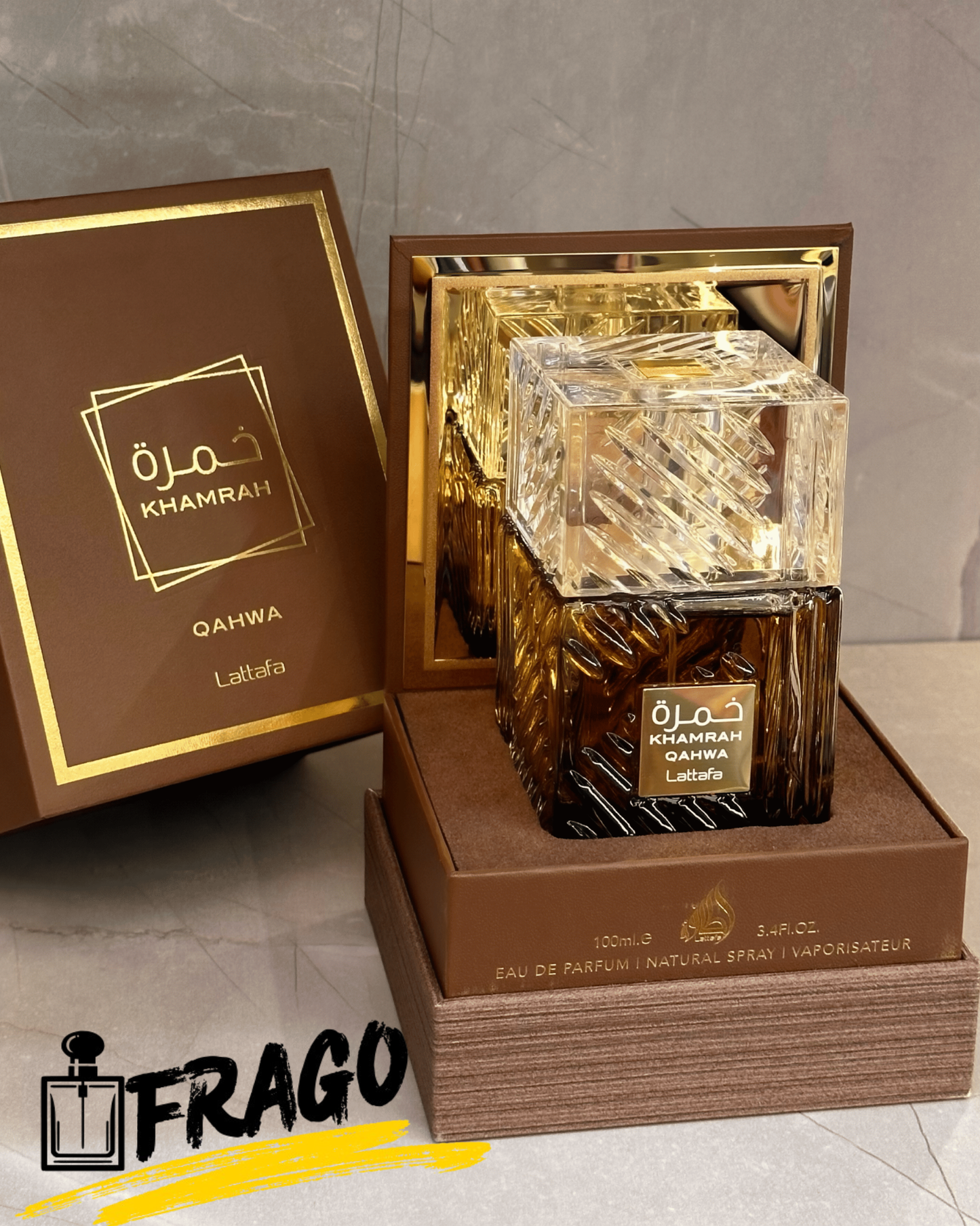 ☕🔥 KHAMRAH QAHWA – LATTAFA CALIDAD 1.1 | Unisex · Árabe Dulce · Café especiado · Oriental