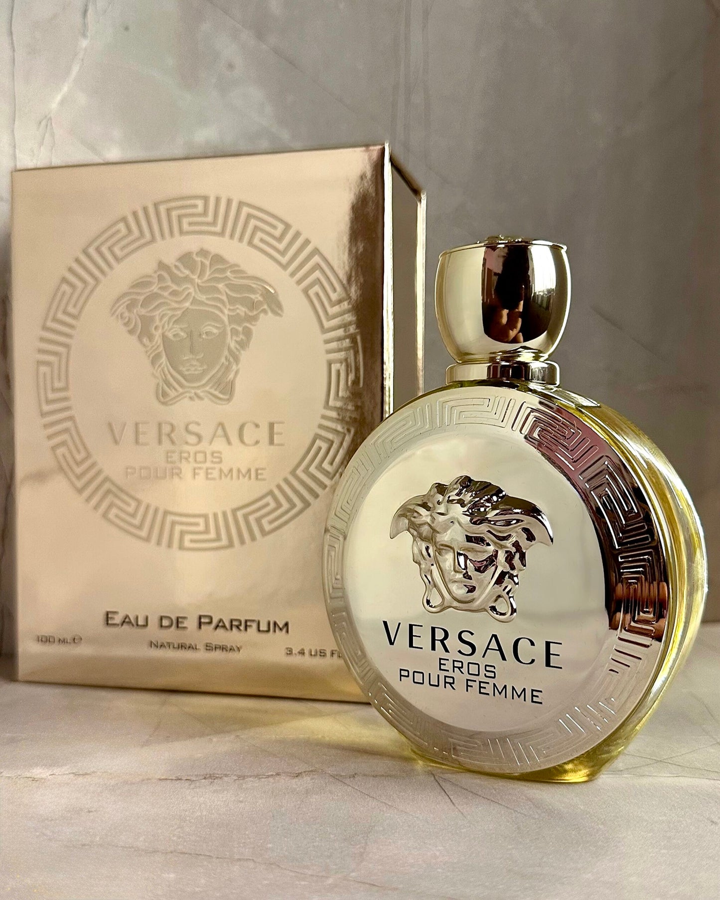 💛✨ Versace Eros Pour Femme- 100ML Calidad Premium · Mujer · Floral Cítrico Elegante · Sensual · Poderoso