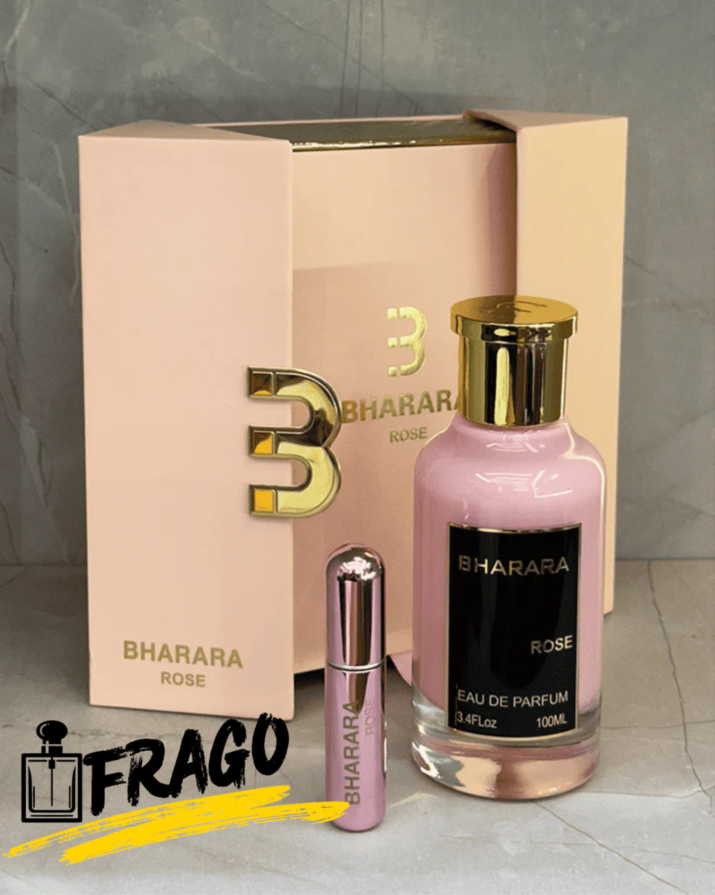 🌸 BHARARA ROSE Calidad PRMIUM – BHARARA Perfume · Floral Elegante y Sofisticado