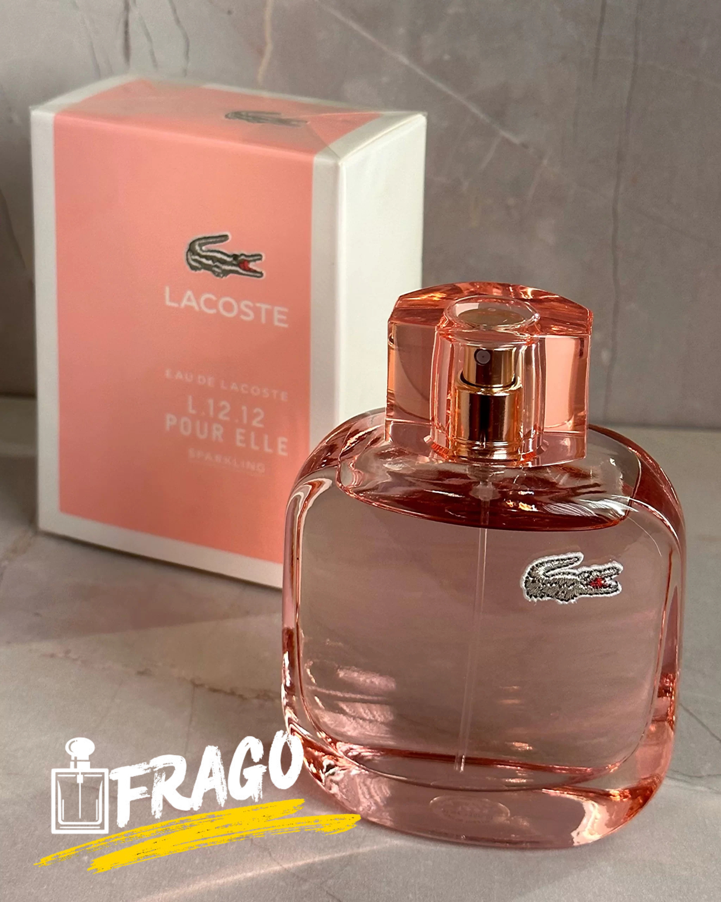 🌸🐊 Lacoste L.12.12 Pour Elle Sparkling CALIDAD 1.1 – Mujer Femenino · Fresco · Dulce elegante