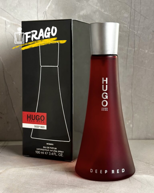 ❤️🔥🌹 Hugo Deep Red CALIDAD 1.1 – Mujer  Intensa · Sensual · Atrevida