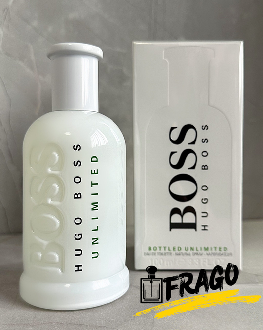 🍃 Boss Bottled Unlimited – Hugo Boss 100% ORIGINAL Fresco · Energizante · Motivador