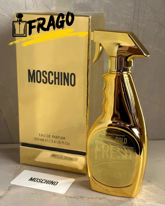 👑 Moschino Gold Fresh Couture – Unisex CALIDAD 1.1 ·  Lujo · Elegancia · Poder