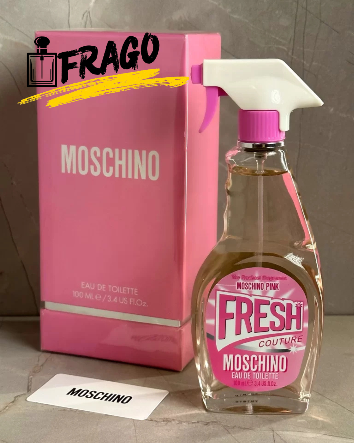 💗 Moschino Pink Fresh Couture CALIDAD 1.1 – Mujer Frescura · Dulzura · Feminidad moderna