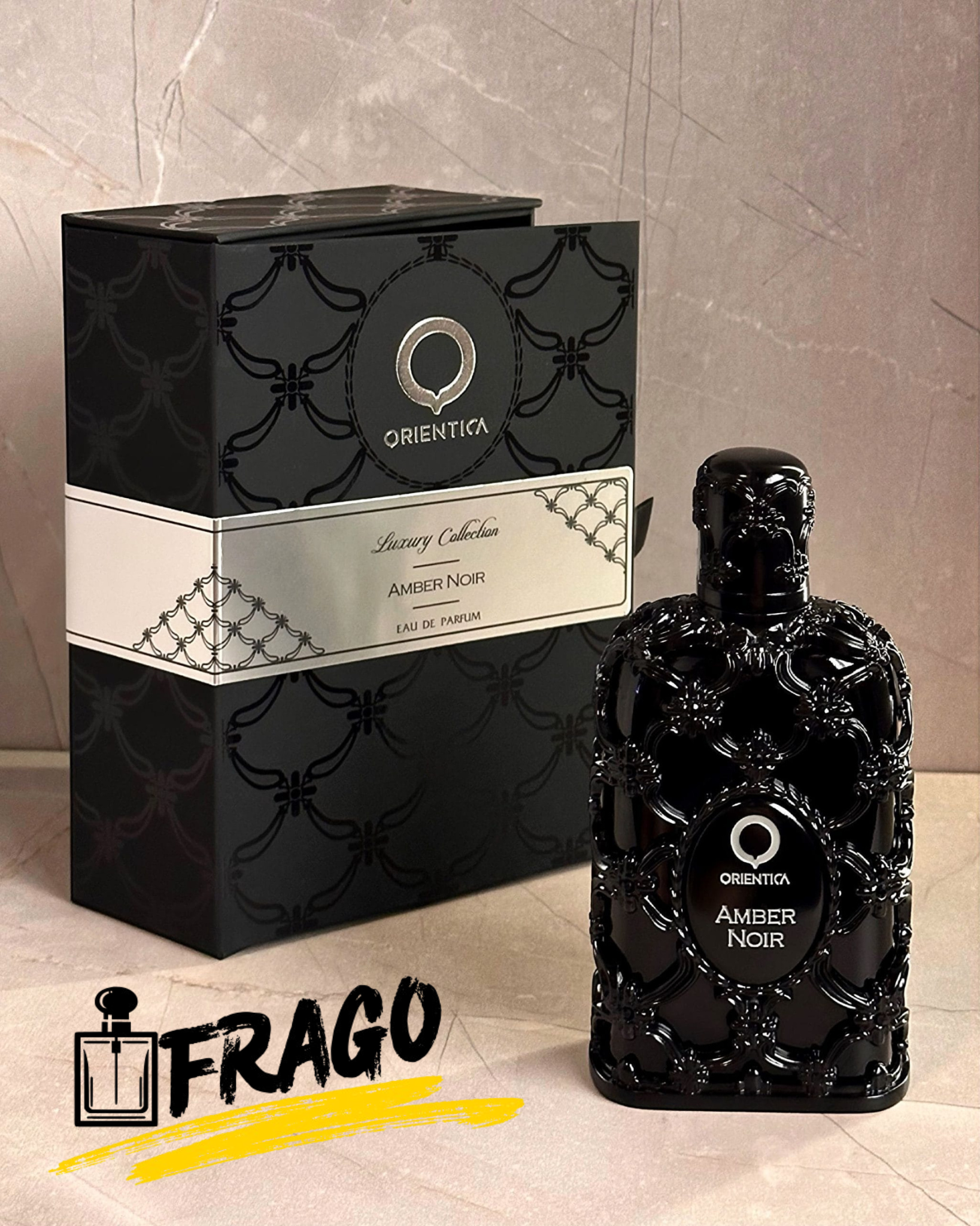 🖤 AMBER NOIR 100% ORIGINAL – ORIENTICA Perfume UNISEX · Ámbar · Intenso · Elegante