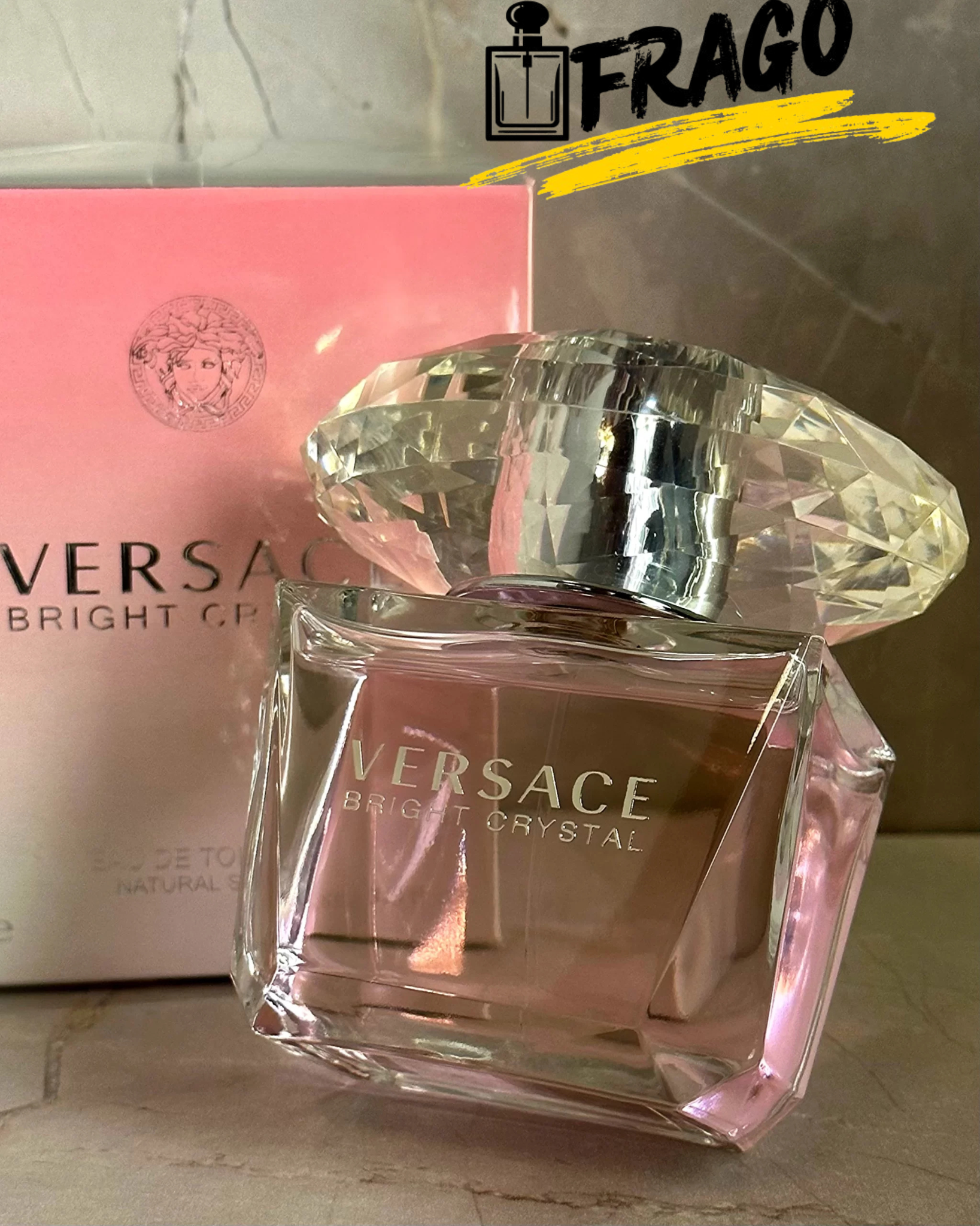 🌸💖 Versace Bright Crystal - 90ML – Mujer · CALIDAD 1.1 Fresco · Floral · Sofisticado