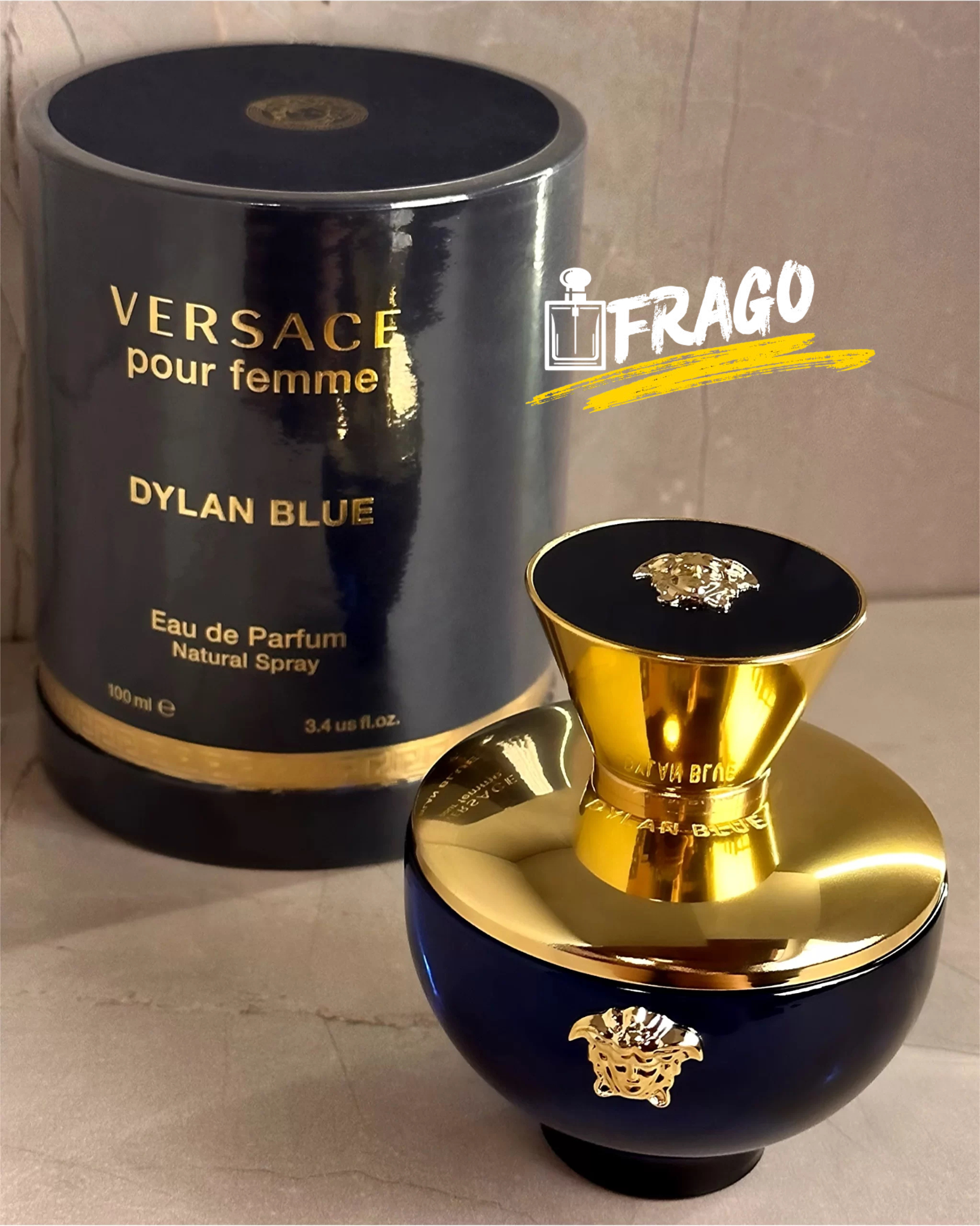 💎🌊 Versace Dylan Blue Pour Femme - 100ML - CALIDAD 1.1 – Mujer · Sofisticado · Floral frutal · Moderno