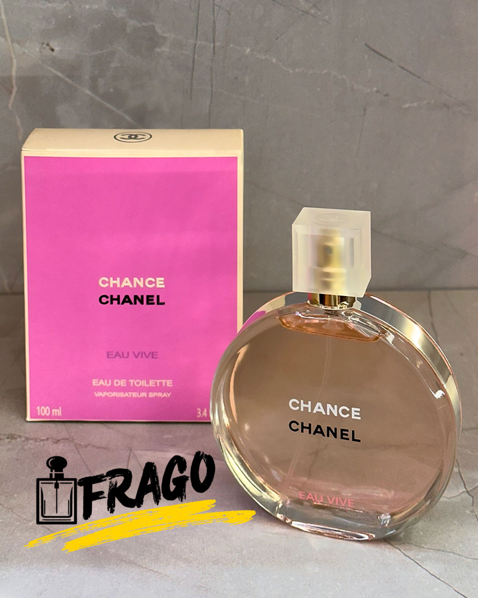 💗✨ Chance Chanel Eau Vive - 100ML – Mujer Fresco · Femenino · Elegante