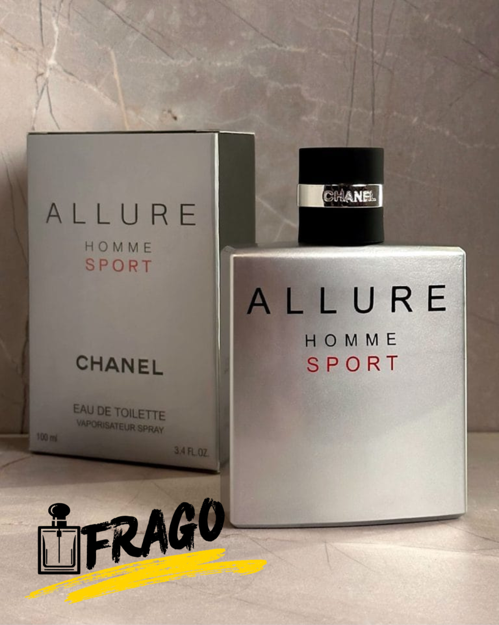 🤍🔥 Allure Homme Sport - 100ML - CALIDAD 1.1 – Hombre ·Fresco · Deportivo · Elegante