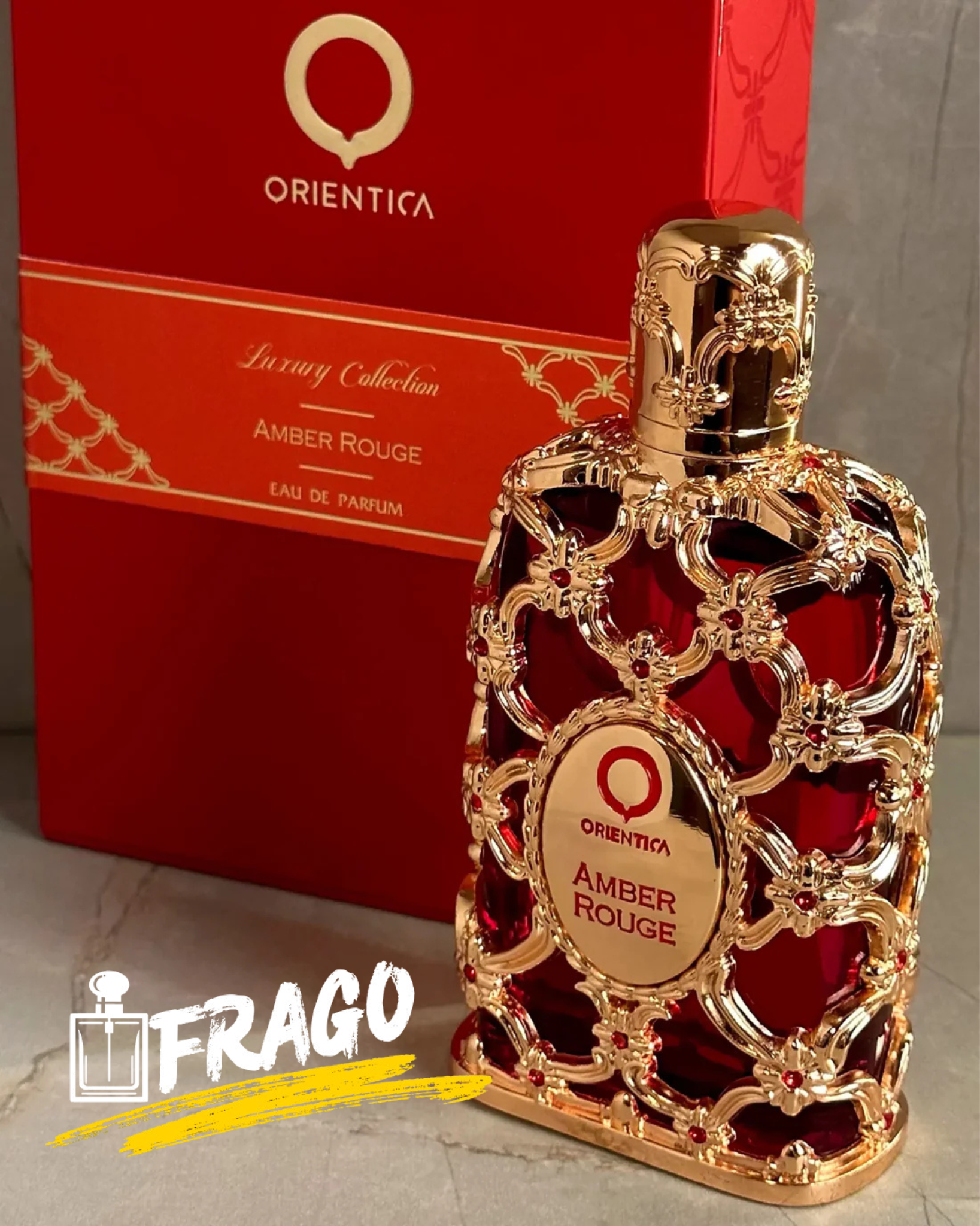 ❤️ AMBER ROUGE CALIDAD 1.1 – ORIENTICA Perfume UNISEX · Ámbar Dulce · Ultra Seductor