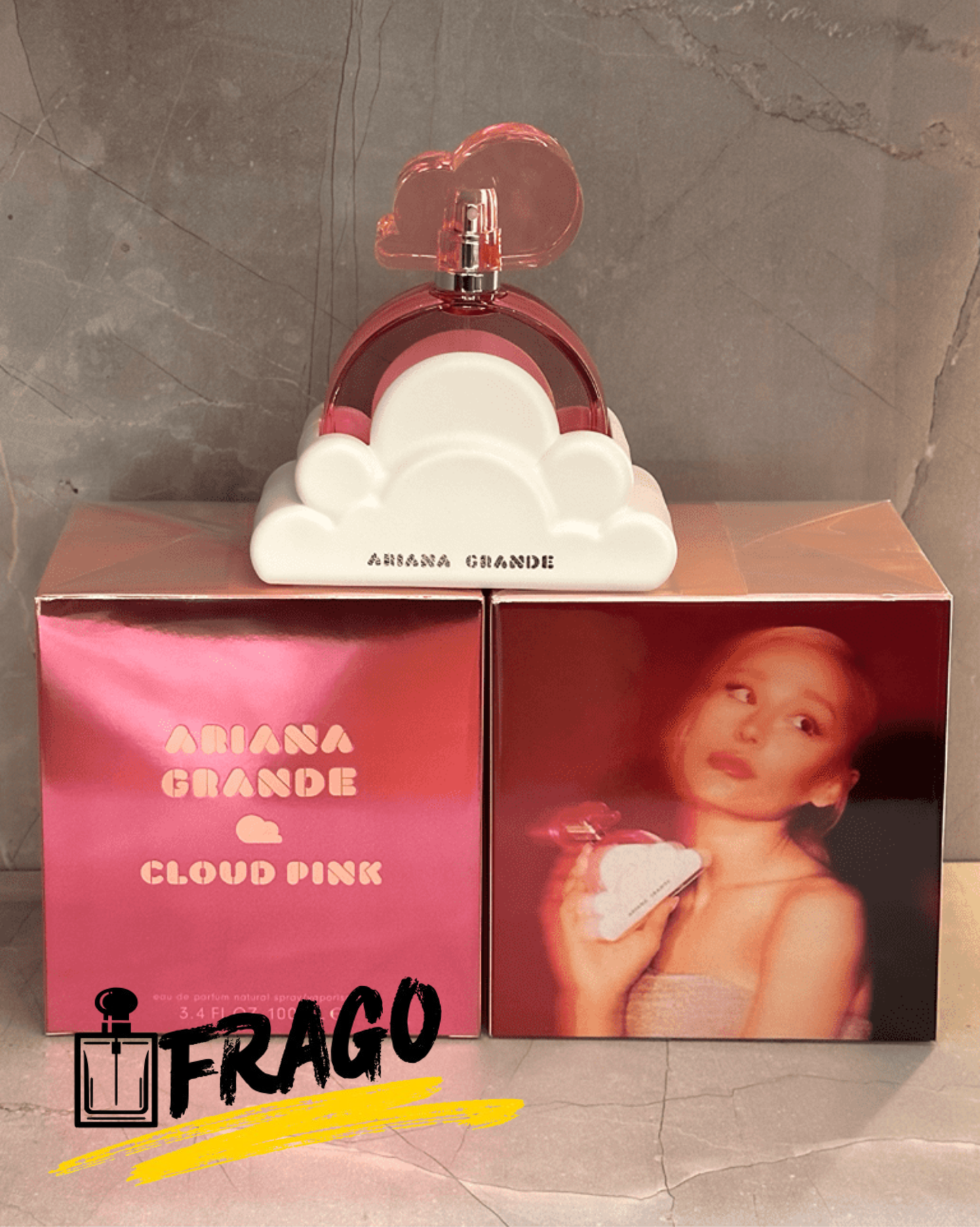 🌸☁️ Cloud Pink Ariana Grande – Mujer 100% ORIGINAL Dulce · Floral · Romántico
