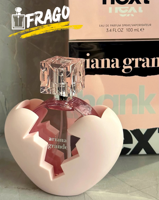 💔💖 Thank U, Next – Ariana Grande · Mujer · 100% ORIGINAL Dulce · Frutal · Cremoso