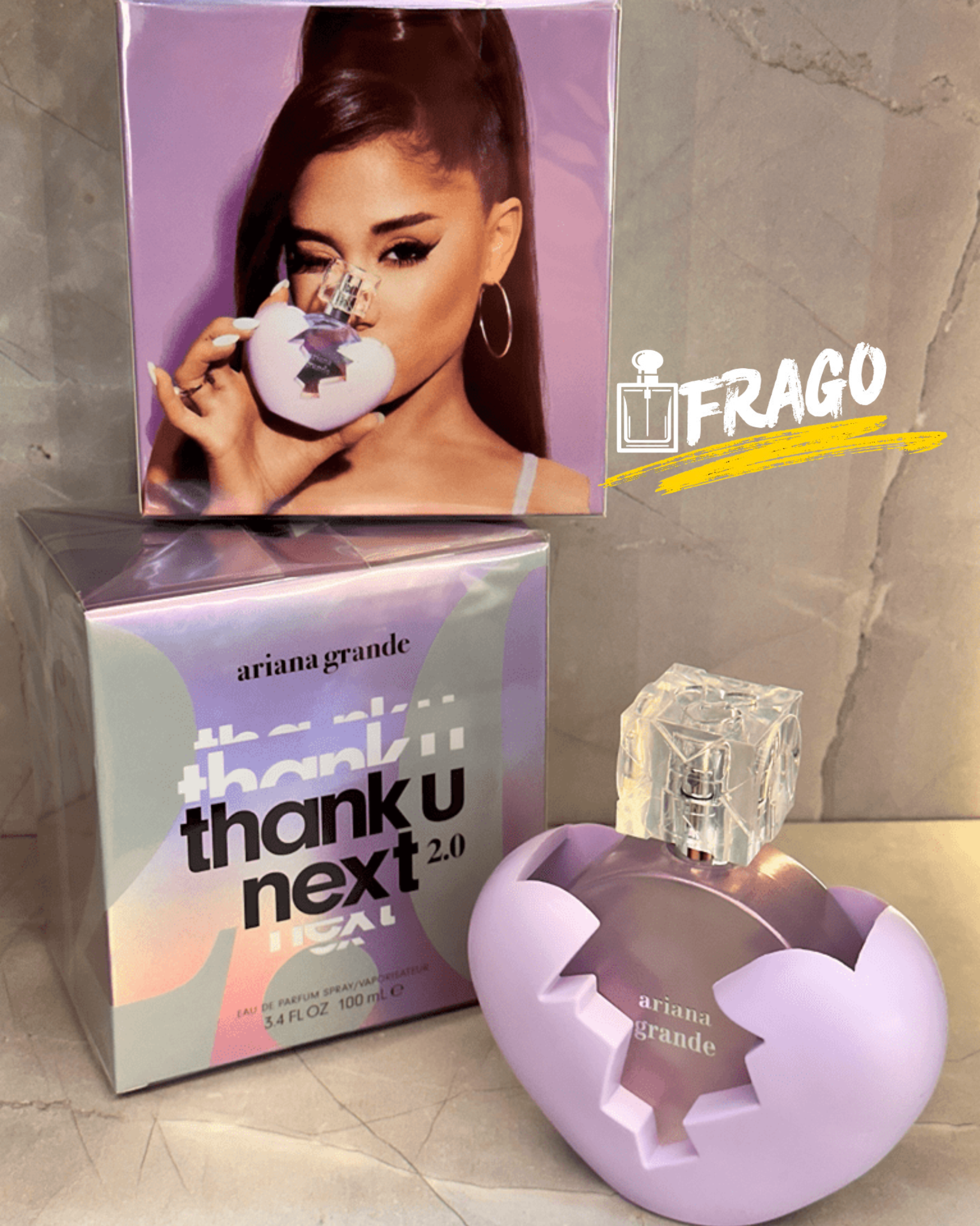 💔✨ Thank U, Next - 100ML – Ariana Grande · Mujer · CALIDAD 1.1 Dulce · Cremoso · Sensual