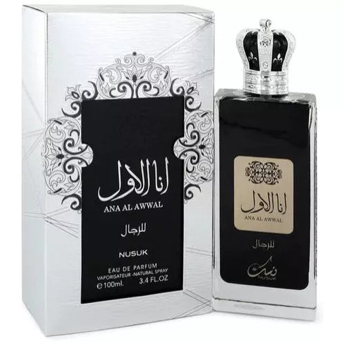 🖤 NUSUK ANA AL AWWAL BLACK – NUSUK – HOMBRE – ÁRABE – 100% ORIGINAL – 100 ML – Intenso · Oriental · Seductor