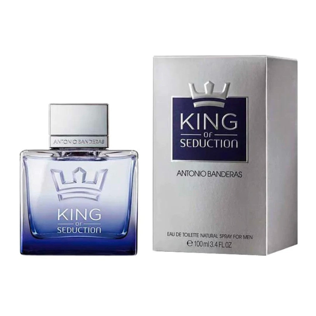 👑 ANTONIO BANDERAS KING OF SEDUCTION – ANTONIO BANDERAS – HOMBRE – 100% ORIGINAL – 100 ML – Fresco · Seductor · Elegante