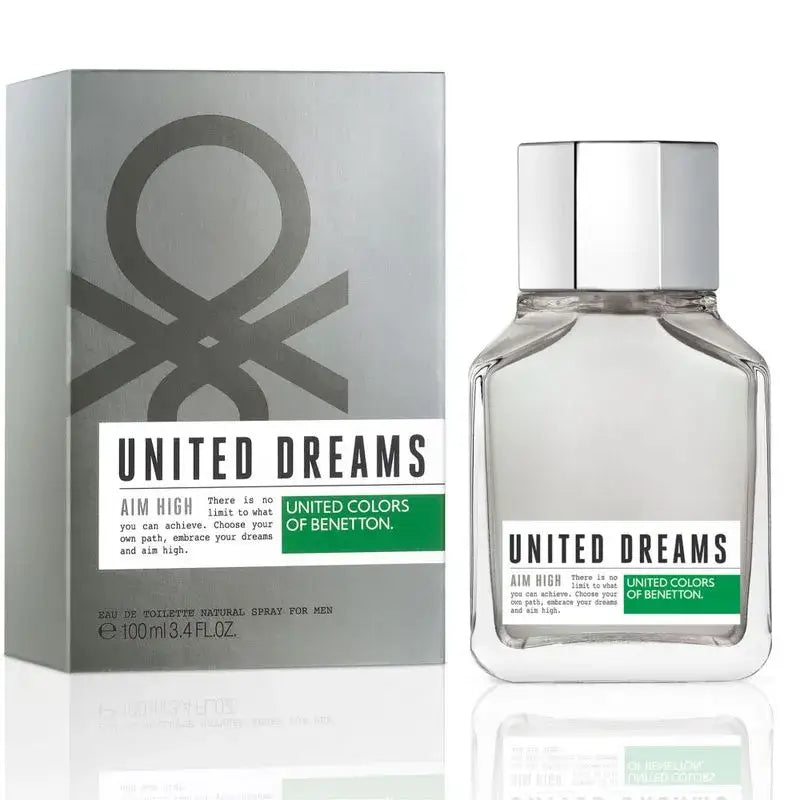 🌄 AIM HIGH – Benetton – HOMBRE – 100% ORIGINAL – 100 ML – Fresco · Aromático · Energizante
