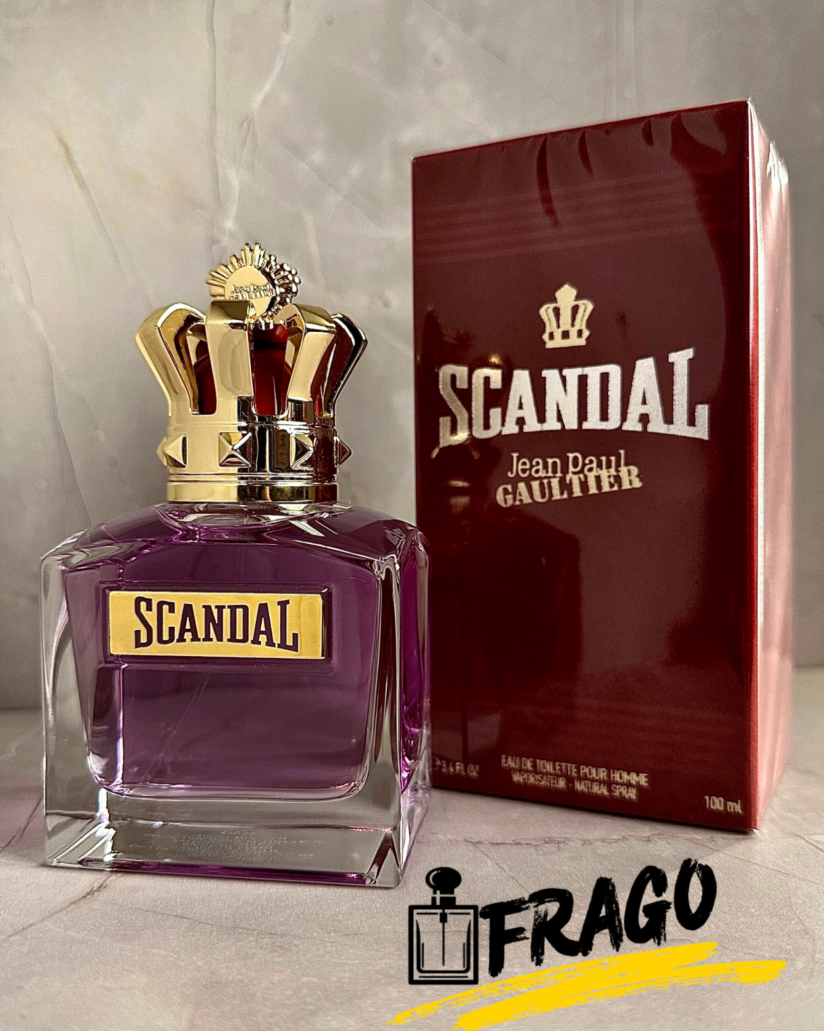 👑🔥 Scandal Pour Homme - 100ML – Hombre · CALIDAD 1.1 Intenso · Dulce · Seductor