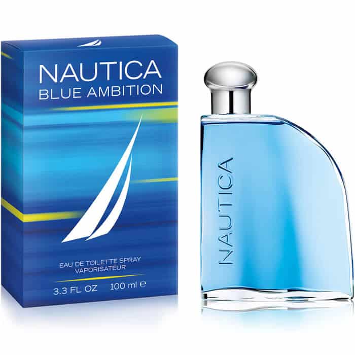 🌊 BLUE AMBITION – Nautica – HOMBRE – 100% ORIGINAL – 100 ML – Fresco · Acuático · Energizante