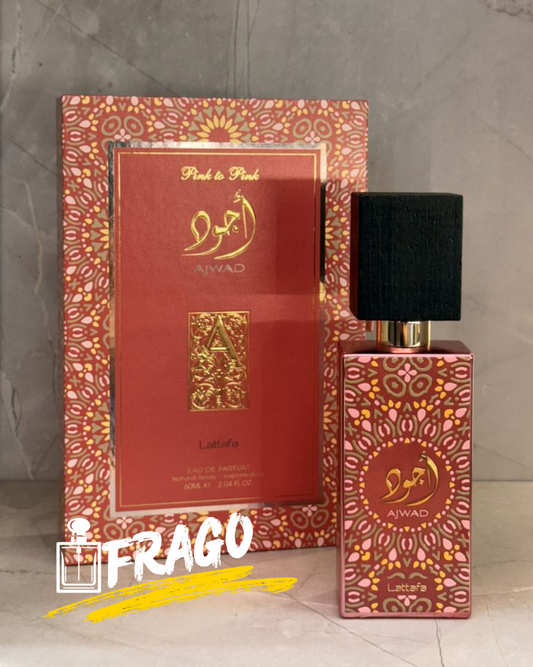 🌸✨ Ajwad Pink to Pink CALIDAD PREMIUM – Mujer · Árabe · Eau de Parfum Dulce · Floral · Elegante