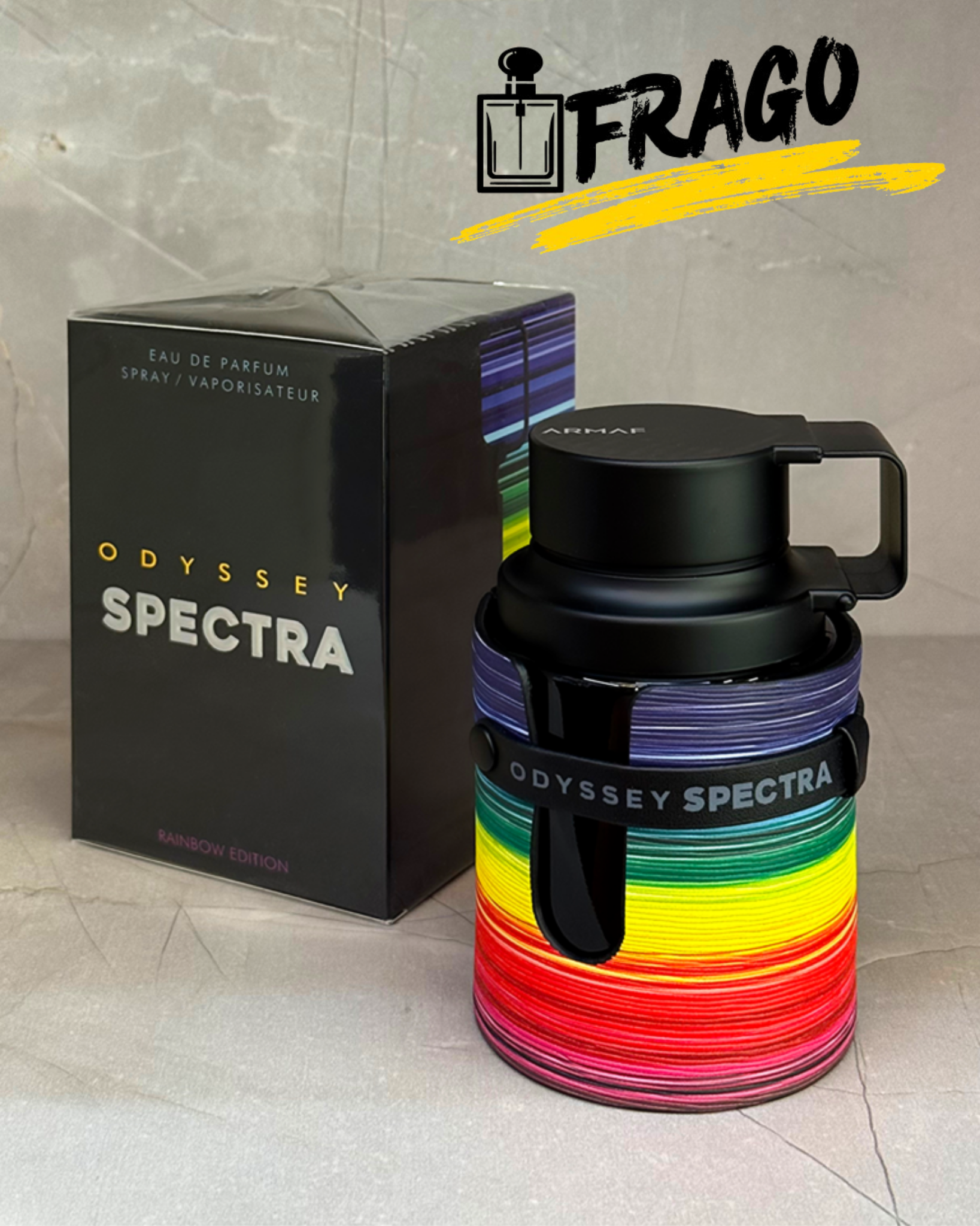 🌈🔥 Odyssey Spectra 100% ORIGINAL -100ML– Rainbow Edition · Eau de Parfum Masculino · Audaz · Moderno
