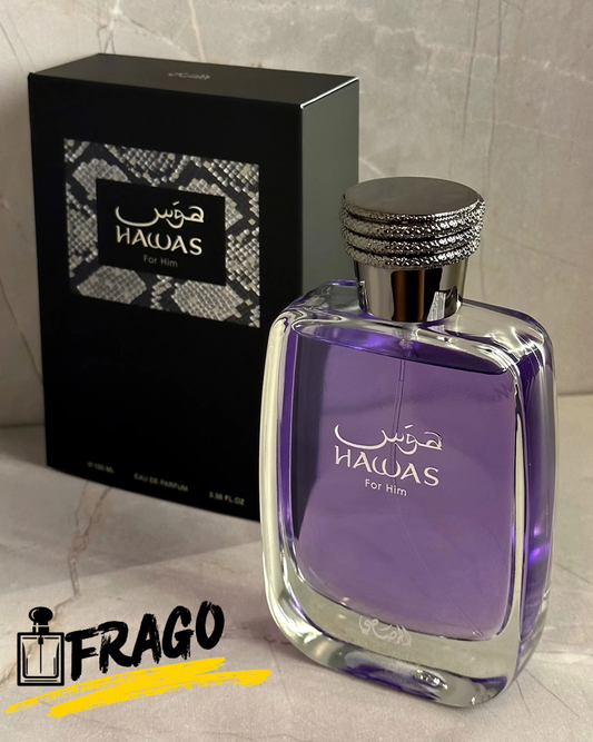 💜🐍 Hawas for Him -100ML – Hombre · Árabe CALIDAD PREMIUM Dulce · Intenso · Seductor