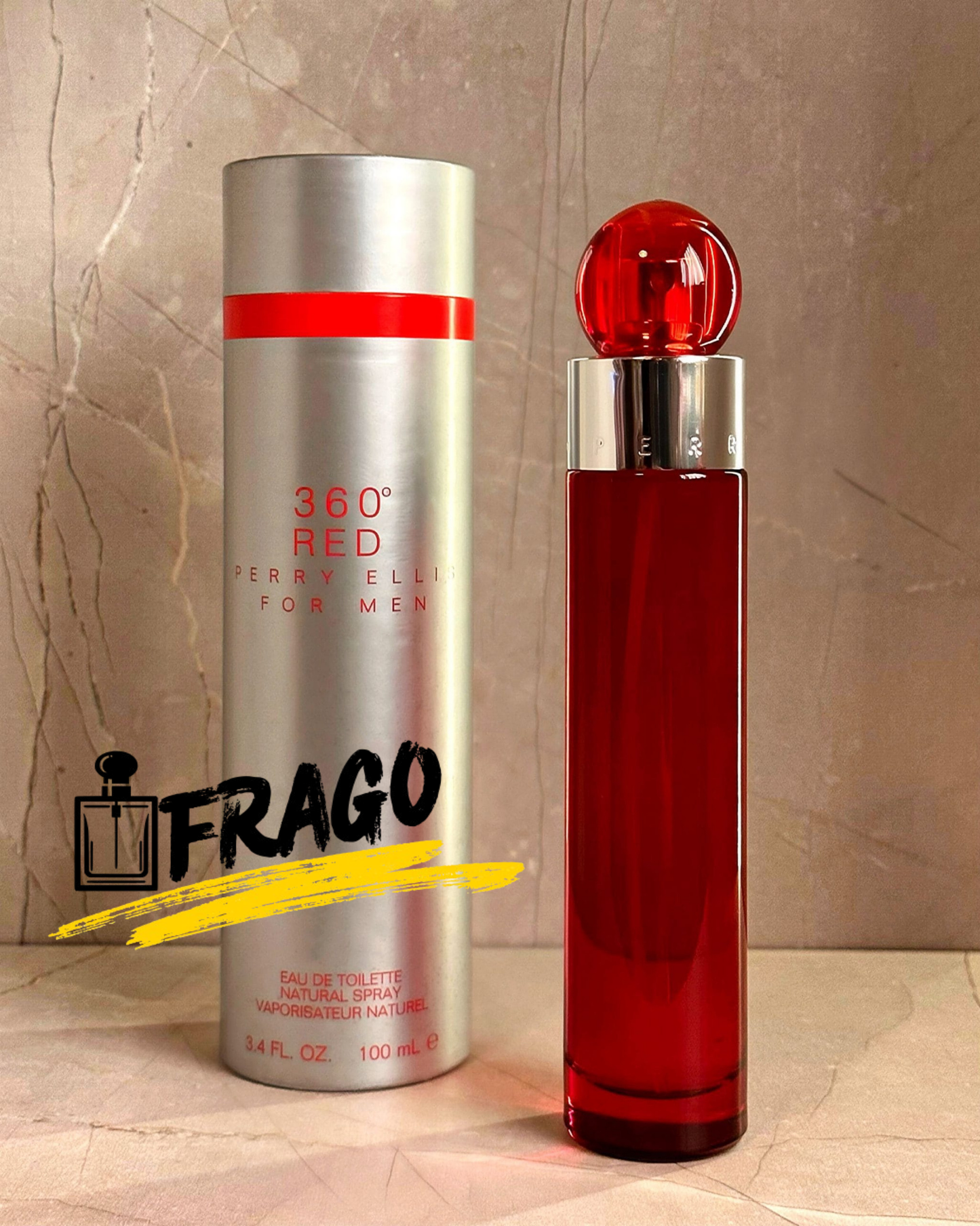 🔴🔥 360° Red Perry Ellis - 100ML – Hombre ·100% ORIGINAL Amaderado · Especiado · Intenso