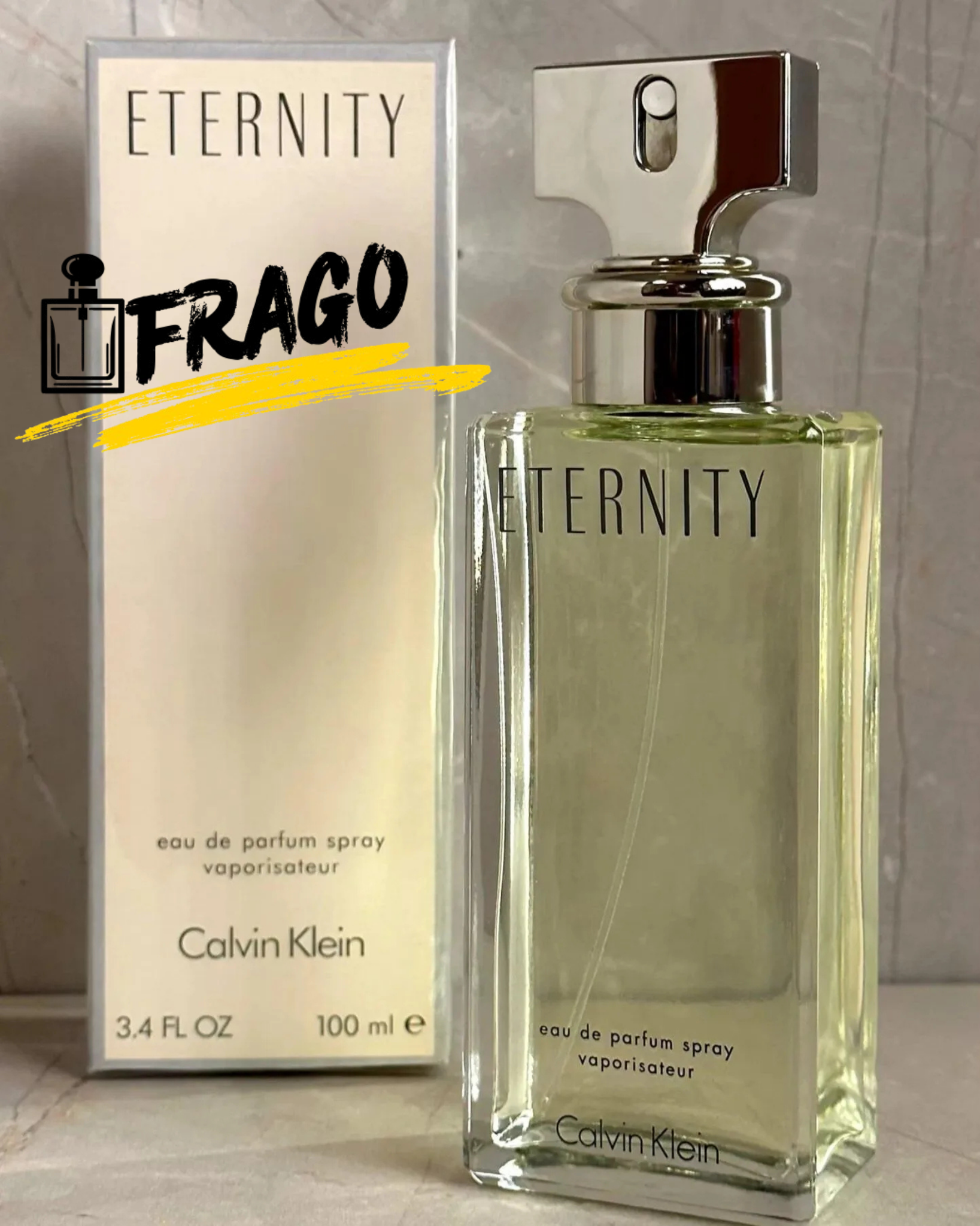 🤍 Calvin Klein Eternity - 100ML – Mujer · CALIDAD 1.1  Clásico · Elegante · Atemporal