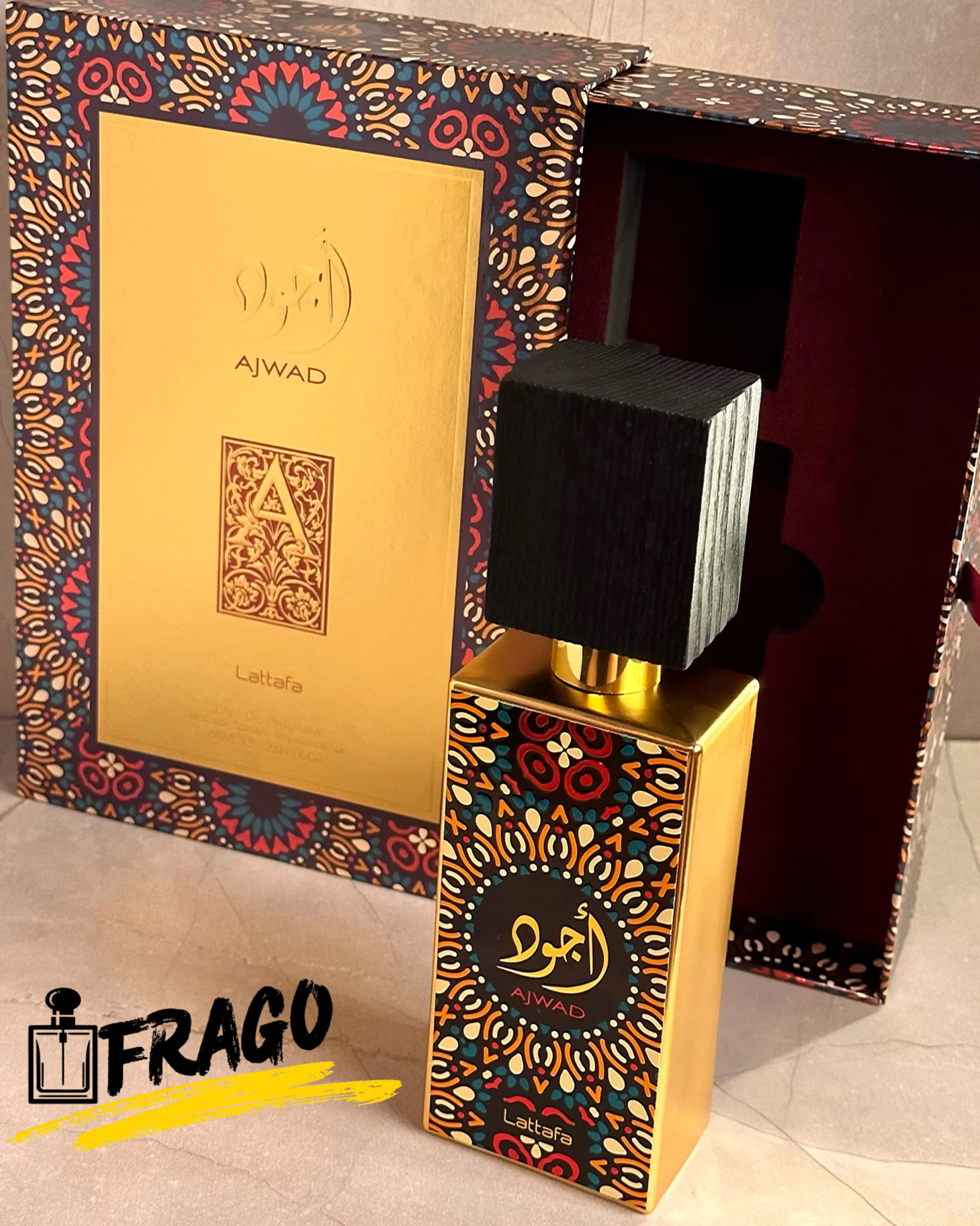 🔥✨ LATTAFA AJWAD  CALIDAD PREMIUM Perfume UNISEX · Dulce · Árabe · Elegante