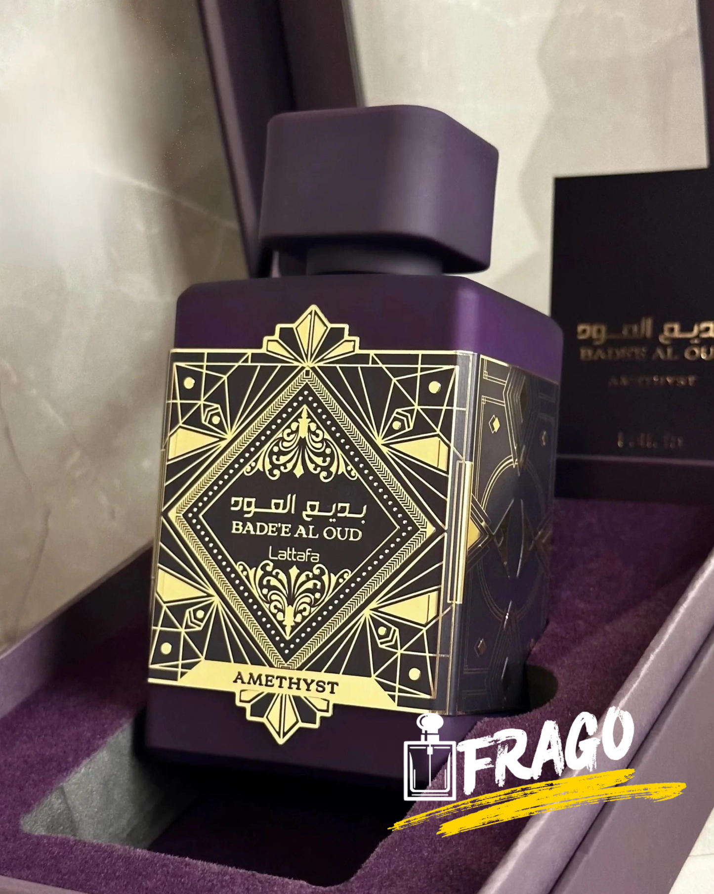 💜✨ BADE’E AL OUD AMETHYST – LATTAFA 100% ORIGINAL Unisex · Elegante · Adictivo