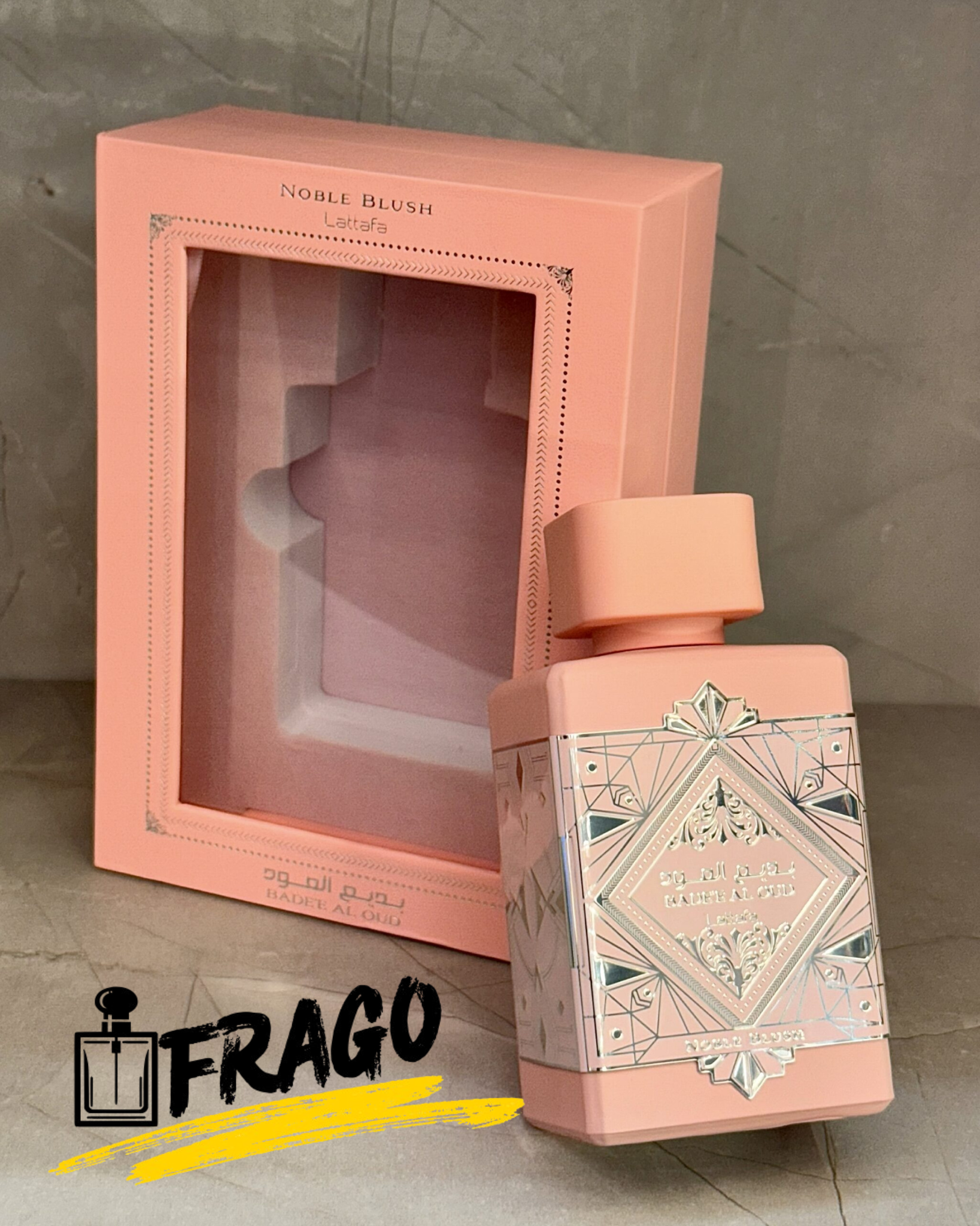 🌸✨ BADEE AL OUD NOBLE BLUSH – LATTAFA CALIDAD 1.1| Mujer · Árabe Dulce · Floral · Elegante