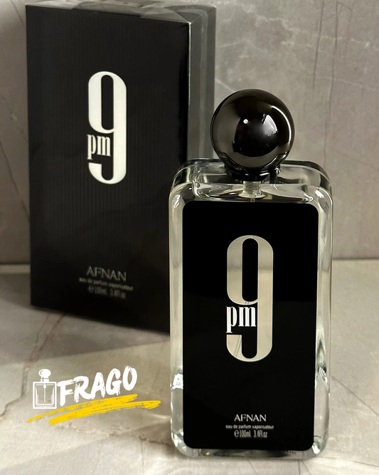 🌙 9PM – AFNAN Perfume CALIDAD 1.1 PARA HOMBRE · Nicho Árabe Dulce / Aromático Nocturno