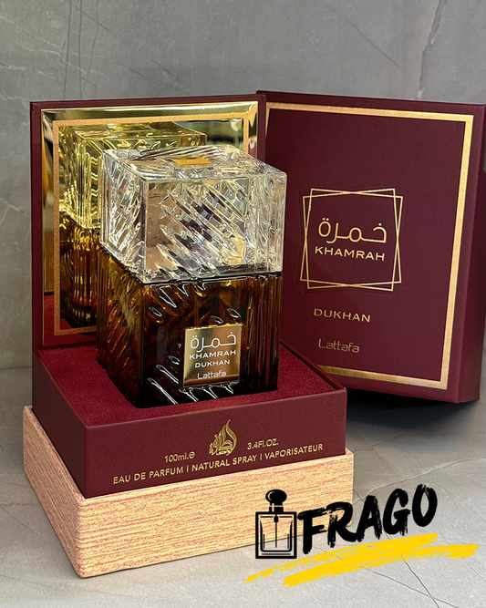 🔥🍷 KHAMRAH DUKHAN – LATTAFA 100% ORIGINAL | Unisex · Árabe Intenso · Ahumado · Dulce especiado