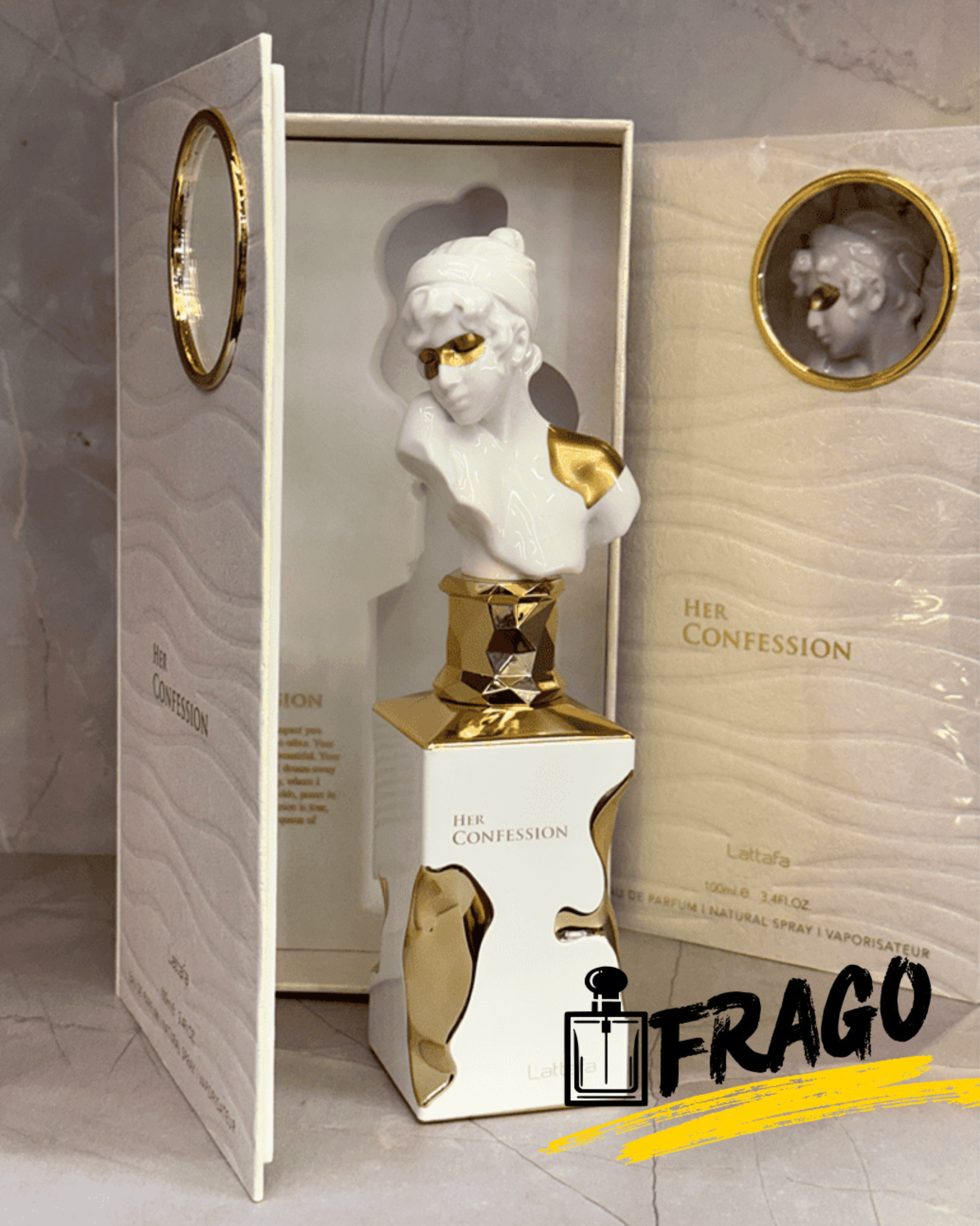 🤍✨ LATTAFA HER CONFESSION 100% ORIGINAL | Mujer · Árabe Elegante · Sensual · Sofisticada