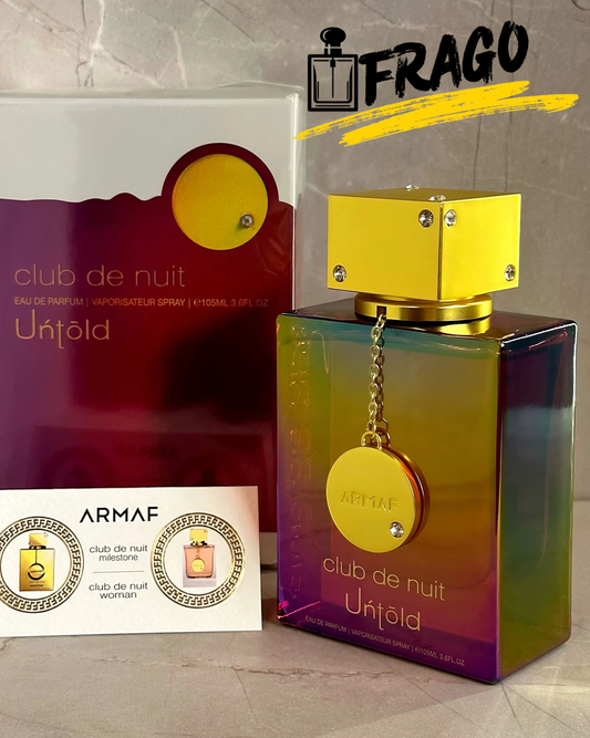 🌟🍍 ARMAF CLUB DE NUIT UNTOLD 100% ORIGINAL | Unisex · Árabe Dulce · Ámbar · Frutal