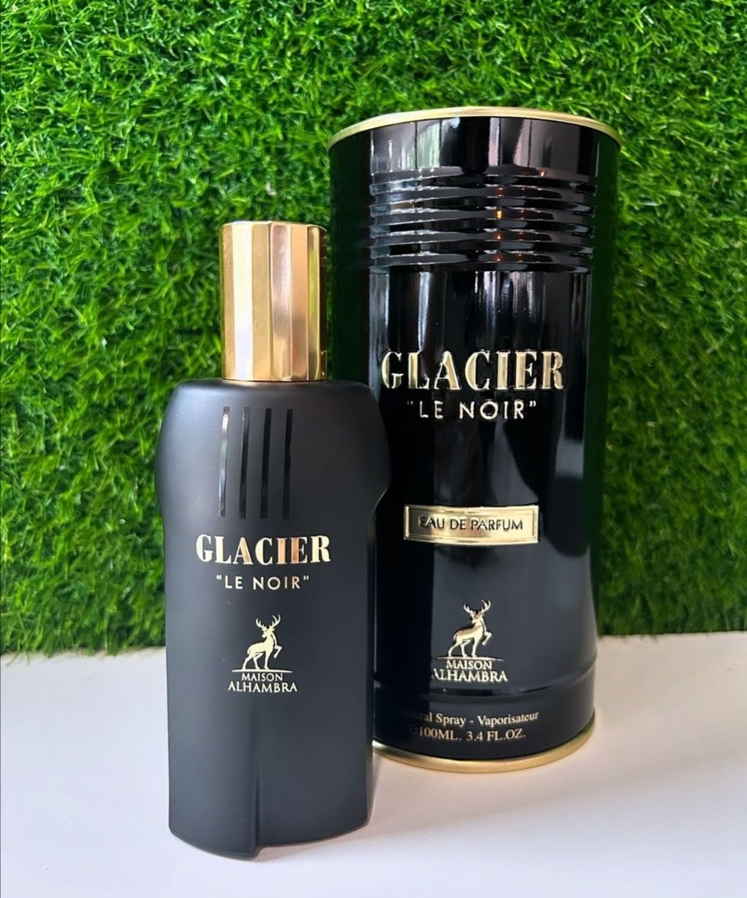 🖤❄️ GLACIER LE NOIR – Maison Alhambra | Hombre · Árabe | 100% ORIGINAL · 100ML Elegante · Misterioso · Seductor