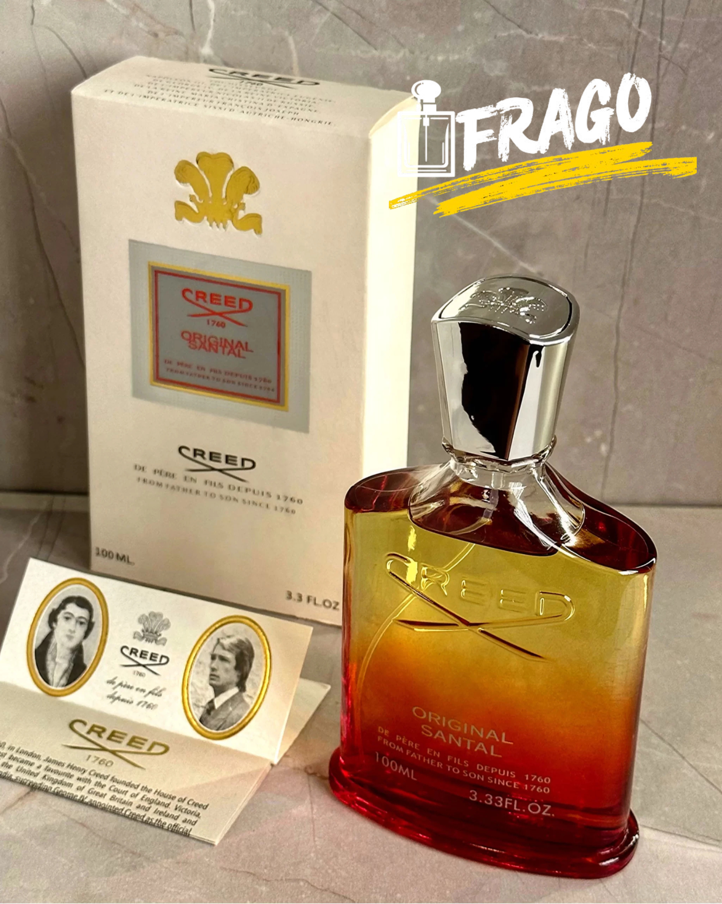 🔥🌿 CREED SANTAL CALIDAD PREMIUM – Hombre Elegancia cálida · Lujo clásico · Distinción absoluta
