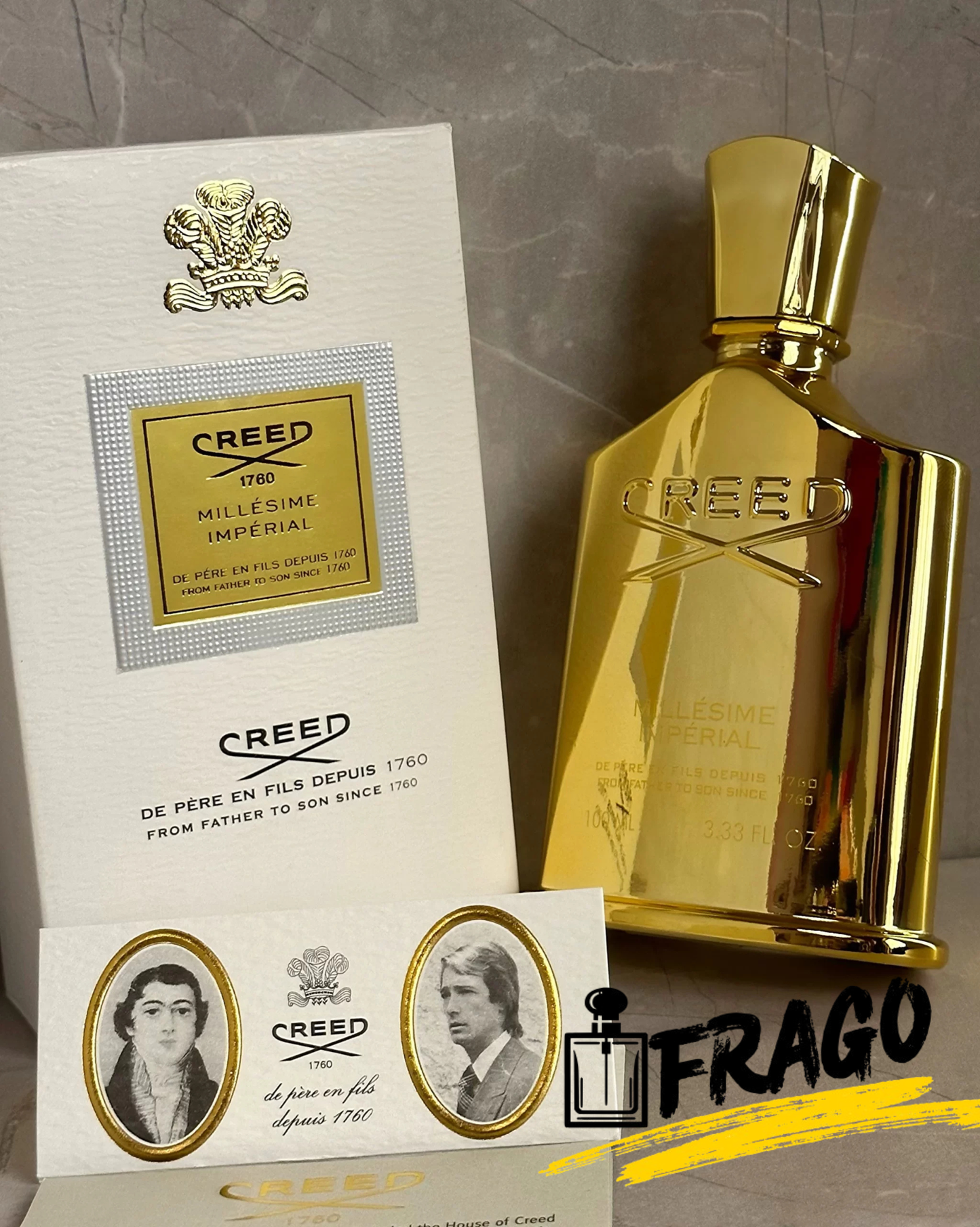👑✨ CREED MILLÉSIME IMPÉRIAL CALIDAD PREMIUM – Hombre · Lujo dorado · Frescura marina · Exclusividad tota