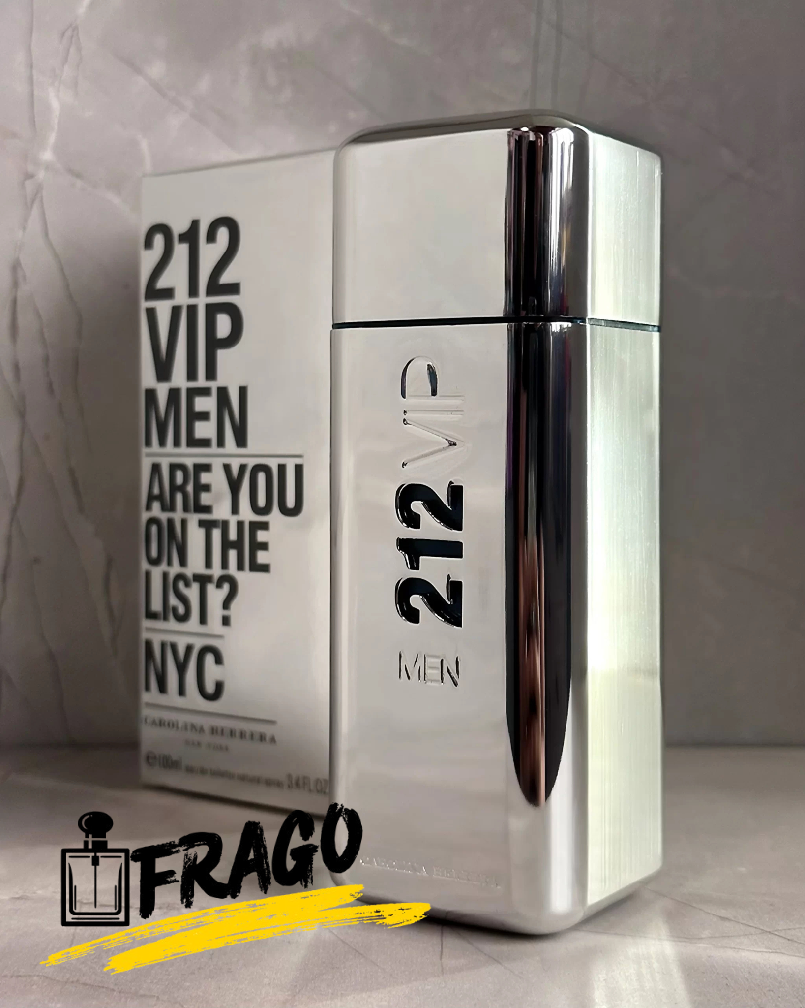 🤍🔥 212 VIP Men 100% ORIGINAL – Carolina Herrera · Original Intenso · Elegante · Nocturno
