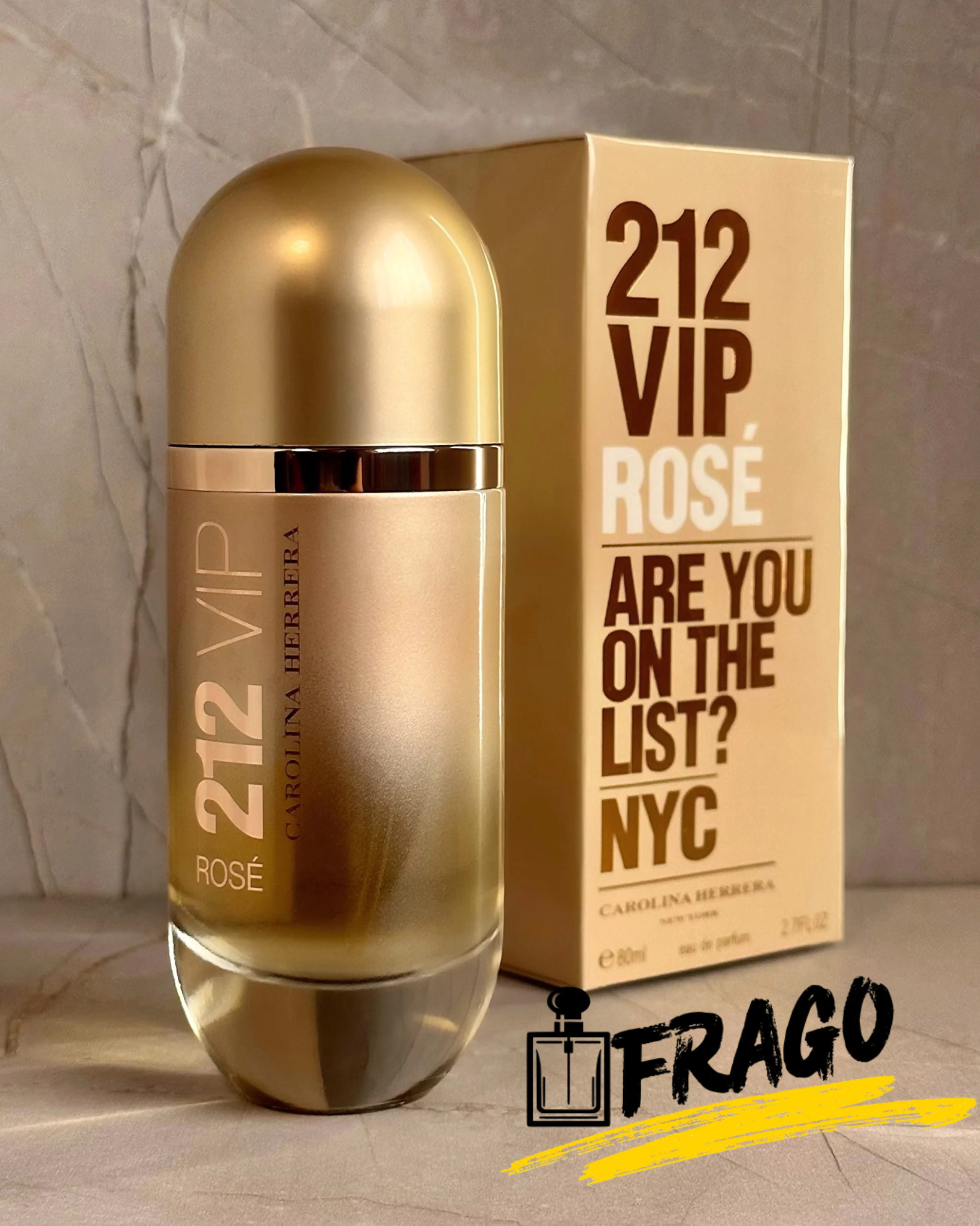💖✨ 212 VIP Rosé CALIDAD 1.1 – Carolina Herrera Femenina · Glam · Irresistible