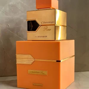 🌹 AL HARAMAIN L’AVENTURE ROSE – AL HARAMAIN – MUJER – ÁRABE – 100% ORIGINAL – 100 ML – Floral · Elegante · Seductor