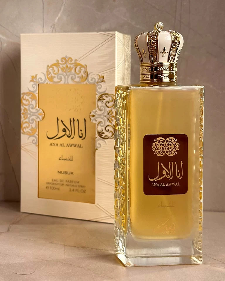 ✨ NUSUK ANA AL AWWAL – NUSUK – UNISEX – ÁRABE – 100% ORIGINAL – 100 ML – Dulce · Oriental · Elegante