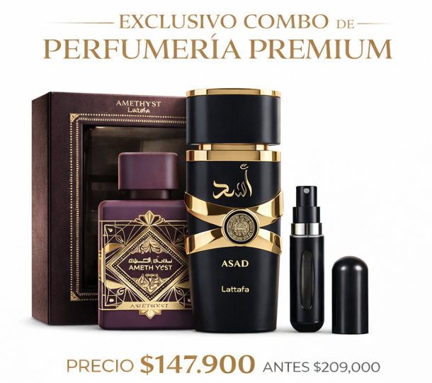 💎🔥 Combo Árabe x2 – “Intensidad oriental que conquista” Amaderado · Dulce · Seductor
