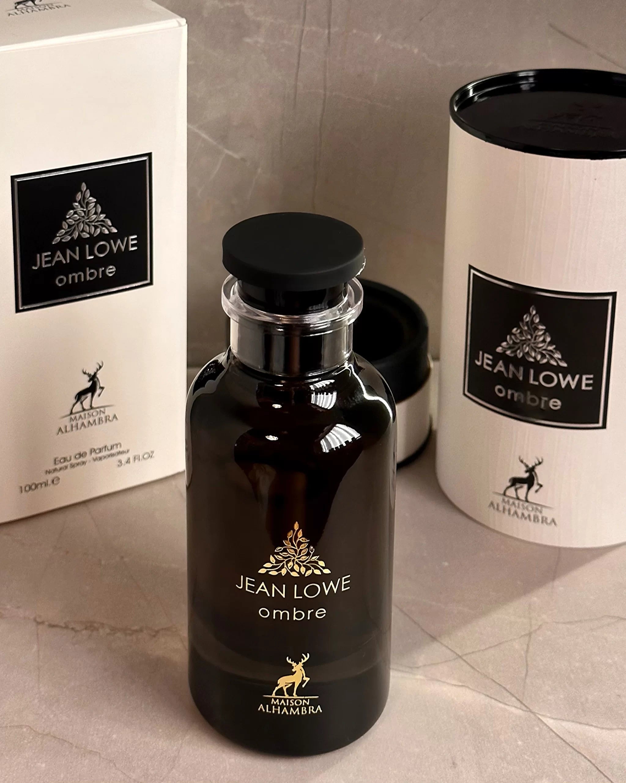 🌑✨ JEAN LOWE OMBRE – Maison Alhambra | Hombre · Árabe | 100% ORIGINAL · 100ML Oscuro · Elegante · Sofisticado